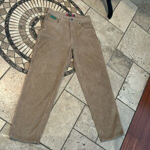 Empire Brown Wide Leg Cords